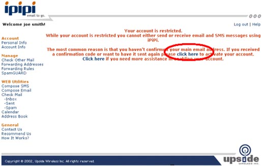 bitsafe could not send confirmation code