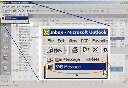 UpsideSMS Messenger - the only way to send SMS from Microsoft Outlook